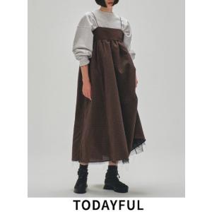 TODAYFUL  トゥデイフル  Washer Camisole Dress★  24秋冬.予約 12420310 入荷予定 : 10月中旬〜｜hearty-select