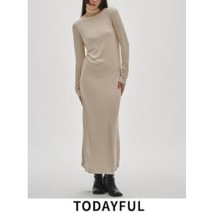 (セール50%OFF) TODAYFUL / トゥデイフル  Back Layered Dress ...