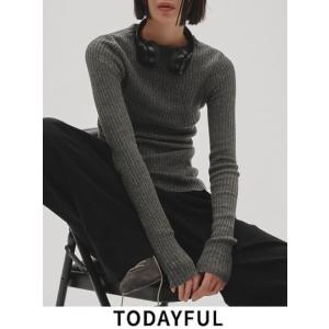 (セール50%OFF) TODAYFUL / トゥデイフル  Boatneck Rib Knit  ...