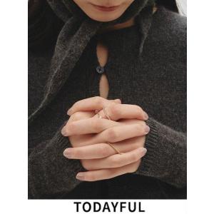 TODAYFUL (トゥデイフル）Gem Stone Ring 即納 : RAPTURE - 通販
