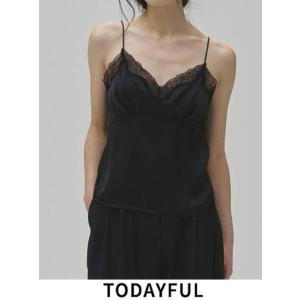 TODAYFUL  トゥデイフル  Satin Lace Camisole★  26秋冬予約 126...