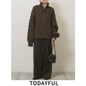 TODAYFUL  トゥデイフル  Lightweight Tuck Trousers★  26秋冬...