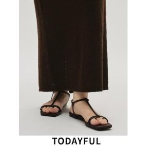 TODAYFUL (トゥデイフル）Square Leather Sandals SALE : RAPTURE