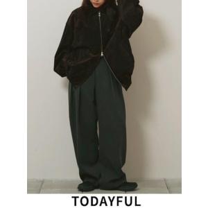 TODAYFUL  トゥデイフル  Bonding Wide Trousers★  26秋冬予約 1...