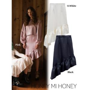 Honey mi Honey / ハニーミーハニー asymmetry skirt 17秋冬. 17...