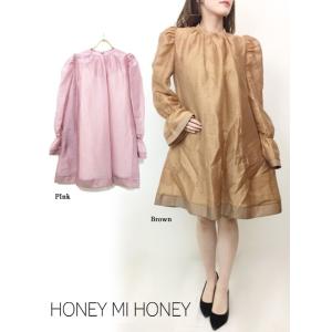 Honey mi Honey / ハニーミーハニー organdie mini one-piece ...