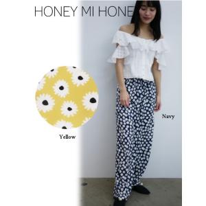 Honey mi Honey / ハニーミーハニー daisy widepants 19春夏. 19S-VG-26 パンツ 定価 20000円レディース 50％OFF｜hearty-select