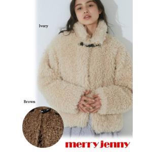 merry jenny / メリージェニー poodle collar fakefur coat  ...