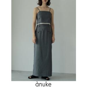 anuke  アンヌーク  Twill Pocket Skirt  24春夏 62410803
