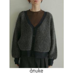 anuke / アンヌーク Gather Velour Blouse 25秋冬予約2 62420402