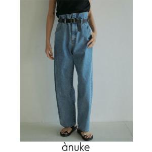 anuke（アンヌーク） Waist Tuck Denim 即納 : RAPTURE - 通販 - Yahoo