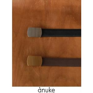anuke / アンヌーク Reversible Plate Belt★  25秋冬 6252100...