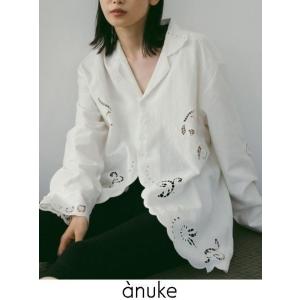 anuke（アンヌーク） (アンヌーク）Cutwork Lace Shirts 即日発送 SALE