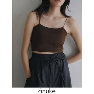 anuke（アンヌーク） anuke 2026Prefall トップス Vintage Rib Tops 8