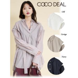 COCODEAL/ ココディール 22秋冬  MANY WAYオーバーサイズシャツ 22秋冬 725...