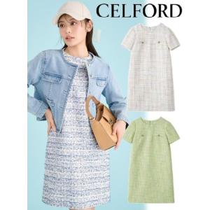 CELFORD（セルフォード） SALE50%OFF ビッグリボンフレアワンピース