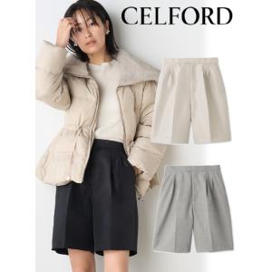 CELFORD /セルフォード ダブルタックハーフパンツ  23秋冬. CWFP235023 (50%OFF&PT5)