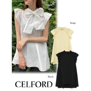 CELFORD / セルフォード バックリボンフレア袖トップス 21春夏. CWFT212071 シャツ ブラウス フォーマルレディース 夏セール20%OFF｜hearty-select