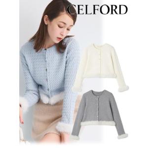 CELFORD / セルフォード ツイードライクカットソージャケット 24