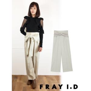 FRAY I.D / フレイアイディー タイプライターリボンツータックパンツ 21秋冬 FWFP21...