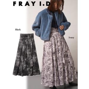 FRAY I.D（フレイ・アイディー） スカート フロッキーフラワースカート