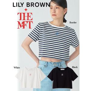 夏ファイナルセール50%OFF&PT5倍  Lily Brown  リリーブラウン THE MET コンパクトロゴT  23春夏 LWCT231143｜hearty-select