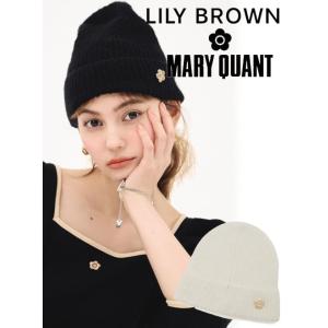 (セール30%OFF&PT5) Lily Brown / リリーブラウン MARY　QUANT　ニットビーニー  23秋冬 LWGH234330｜hearty-select