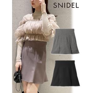 snidel / スナイデル ヘムフレアスカショ  23秋冬. SWFP235143 ショートパンツ  (15%OFF&PT5倍)｜hearty-select