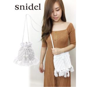 snidel / スナイデル スクイーズニットポシェット 18春夏 SWGB181686 夏小物レディース 50%OFF｜hearty-select