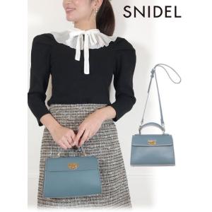 snidel / スナイデル フロントメタルバッグ 21秋冬 SWGB214628 ハンド ショルダーバッグレディース ファイナルセール50%OFF