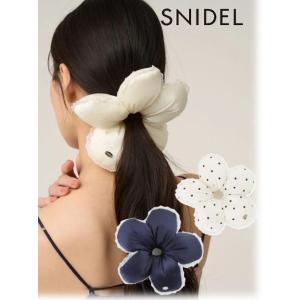 (期間限定10%OFF&amp;300円OFF) snidel / スナイデル  フラワーシュシュ  26春...