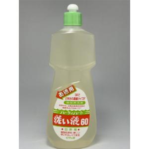 【10%OFF】自然派洗剤　洗い液60　800ml