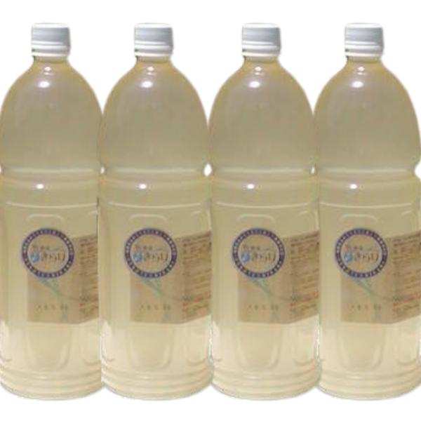 【送料無料・5%引き】天然環境浄化剤　源流きらり　原液1500ml　4本セット