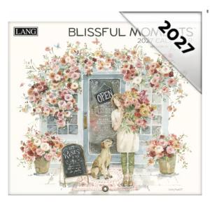 2027年(令和9年) USA ラングカレンダー (BLISSFUL MOMENTS)ブリスフル　モーメンツ　LANG社カレンダー　カントリーカレンダー　フラワー　風景