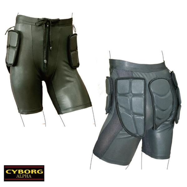 【旧モデルの為】サイボーグ アルファ ショートパンツプロテクター CYBORG ALPHA SHOR...