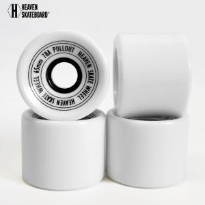 スケボーウィール HEAVEN SAKTEBOARD PULLOUT ヘブン 78A 65mm ソフト