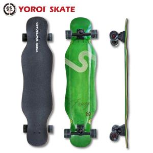 ロングスケートボード YOROI SKATEBOARD FUSING 41SW ヨロイスケートボード 風神 フウジン フージン カービング ロンスケ完成品