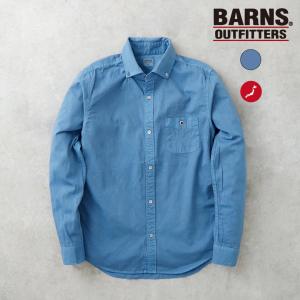 BARNS OUTFITTERS バーンズ BR-4965HPG シャツ メンズ オックスフォードシャツ ボタンダウンシャツ 日本製 アメカジ