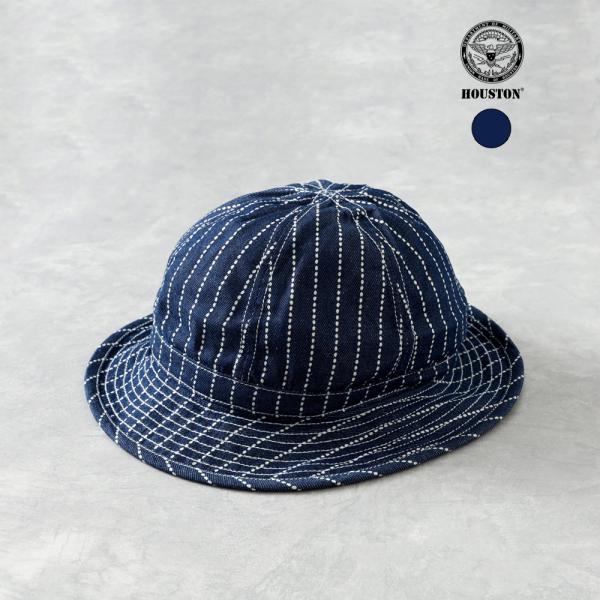 HOUSTON ヒューストン ハット キャップ メンズ 帽子 アーミーハット デニム ミリタリー ウ...