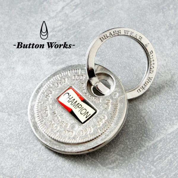 ButtonWorks ボタンワークス キーフォブ キーホルダー ユニセックス 日本製 真鍮 ハンド...