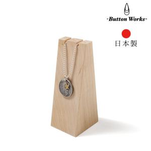 ButtonWorks ボタンワークス ネックレス ユニセックス 日本製 ハンドメイド マーキュリーダイム 銀貨 コインネックレス｜heath