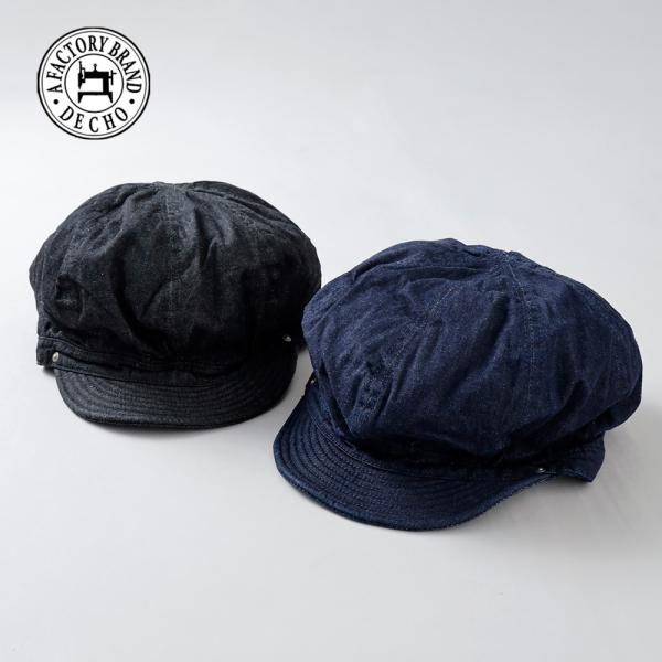DECHO デコー デニムキャップ バイカーズキャップ 帽子 メンズ レディース 大きいサイズ フリ...