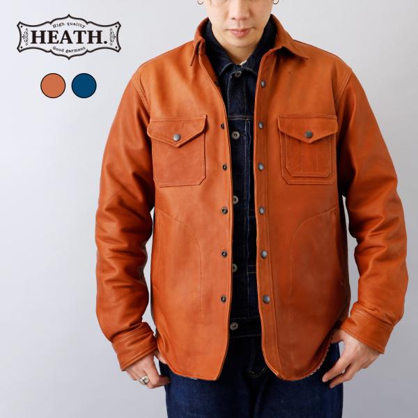 10%OFF！超paypay祭！ ホースレザーシャツ 馬革 日本製 メンズ アウター レザーシャツ ...