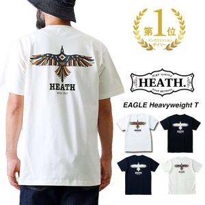 Tシャツ メンズ カットソー 半袖 バックプリント 大きいサイズ 厚手 頑丈 ネイティブアメリカン ツーリング アメカジ ヒース 横浜 ハマカジ｜HEATH.INDUSTRIAL