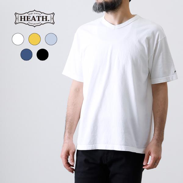 30%OFF！ファミリーセール！VネックTシャツ メンズ カットソー 半袖 日本製 国産 頑丈 厚手...