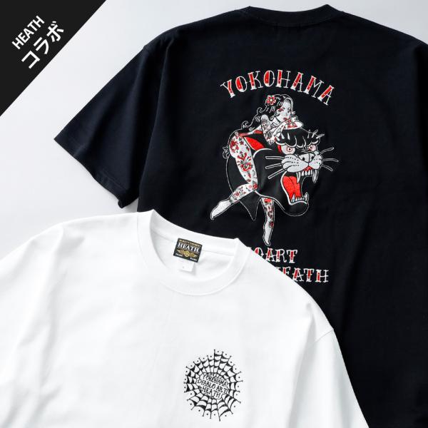 tシャツ メンズ 半袖 カットソー 9.1oz 刺繍 大きいサイズ 厚手 頑丈 タフ TATOO タ...