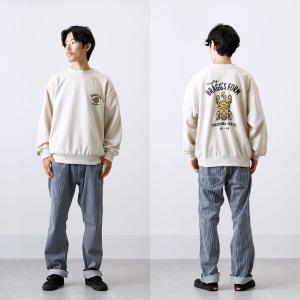 刺繍スウェット メンズ トレーナー 長袖 タイ...の詳細画像1