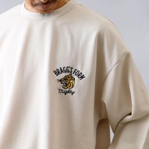 刺繍スウェット メンズ トレーナー 長袖 タイ...の詳細画像4