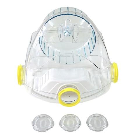 ファープラスト　ジム/コンビ ハウス パイプ おもちゃ ホイール 寝床 プラスチック 小動物 ハムス...