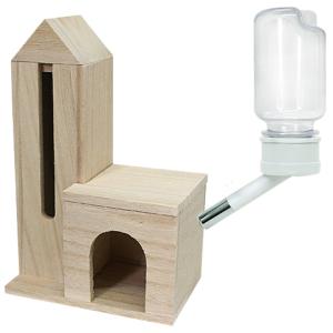 マルカン クリーンボトル120/給水器 吸水器 給水ボトル 水飲み ケージ